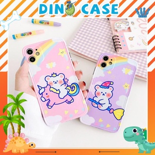 Ốp lưng iphone Uni Bear IMD 6/6plus/6s/6s plus/6/7/7plus/8/8plus/x/xs/xsmax/11/11pro/11 promax DT06- Dino Case