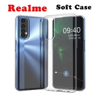 Ốp lưng dẻo TPu cho Oppo Realme 7/ Realme 7 Pro Silicon Trong suốt ( Có gờ bảo vệ camera )