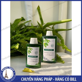 Dầu gội Klorane dành cho tóc dầu, giúp tóc hết bết, suông mượt, hàng của Pháp.