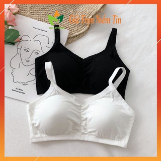 Áo lót ngực trẻ em 3 dây học sinh Bra nữ cho bé gái cấp 1 2 đệm mỏng kháng khuẩn DOLOTDAY
