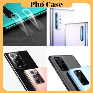 Kính cường lực bảo vệ Camera Samsung Note 20 ultra Note 10 plus Note 9 Note 8 S20 ultra S20 Plus S10 plus S10 5g