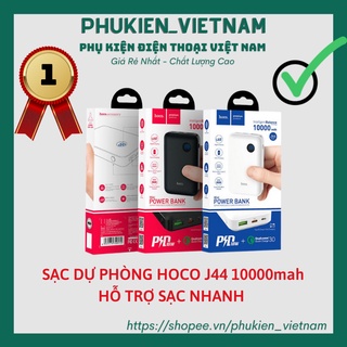 Sạc dự phòng Hoco J44 hỗ trợ sạc nhanh QC 3.0 - 10000 mah