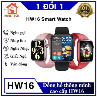 Đồng Hồ Thông Minh HW16 - Màn Hình Tràn Viền Cực Đẹp , Pin Khủng - Chống Nước Chuẩn IP68, Theo Dõi Giấc Ngủ, Đo Nhịp Tim