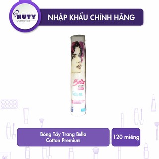 Bông Tẩy Trang Bella Cotton Premium (120 miếng)