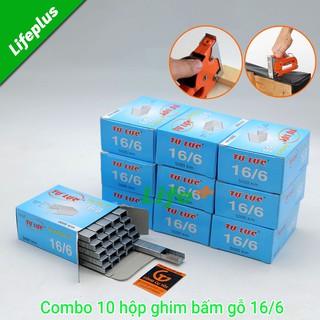 Combo 10 hộp ghim tự lực 16/6