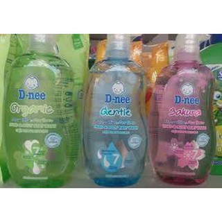 Sữa Tắm gội toàn thân Dnee Pure Cho Bé từ 0 đến 3 tuổi - 380ml