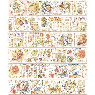 (Chiết theo chu kỳ) Băng dính washi tape hoạ tiết đặc biệt PangStudio #1