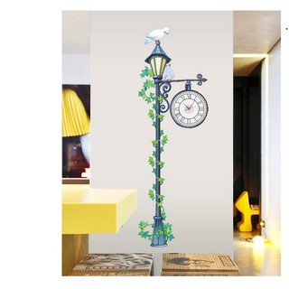 Đồng hồ kèm decal trụ điện BINBIN DH06