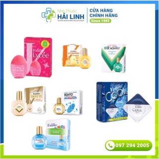 Nước nhỏ mắt V ROHTO ⚡ 7 loại ⚡ Chai 13ml Giúp dưỡng mắt hiệu quả