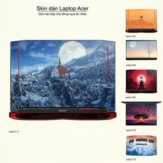 Skin dán Laptop Acer in hình thiên nhiên _nhiều mẫu 6 (inbox mã máy cho Shop)