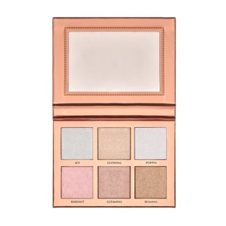 (Tách set Boxy Charm ) Bảng phấn bắt sáng highlighter ACE BEAUTY GLOW ESSENTIALS HIGHLIGHTER PALETTE