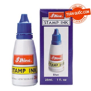 Mực dấu Chính Hãng Shiny S-63 (Màu Xanh)