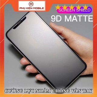 [CƯỜNG LỰC NHÁM] Kính Cường Lực Nhám Full Màn Chống Vân Tay Iphone 6/7/8/X/Xs/XsMax/11/12/12PROMAX