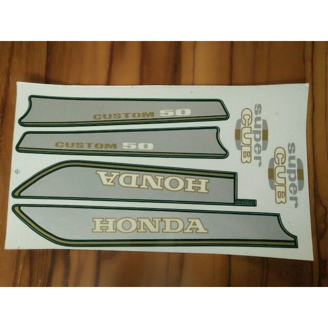 Bộ tem honda custom 50 đời 92