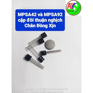 Mời chọn tranzito MPSA92 và MPSA42 (10 con chân đồng xịn)