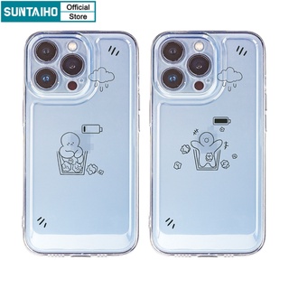 Suntaiho Ốp lưng iphone Ốp điện thoại Cartoon tpu cho iPhone 11 Pro 13 Pro Max 12 Pro Max XS Max X XR 7 8 Plus