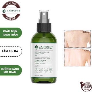 Xịt Giảm Mụn Toàn Thân Caryophy Portulaca Body Mist 150ml