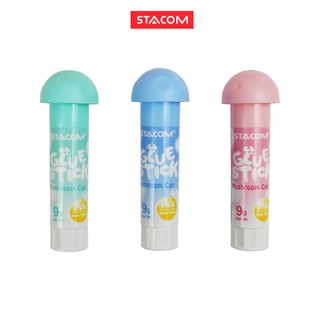 Hồ dán khô đầu nấm 9g Stacom GS209 (set 3 thỏi)