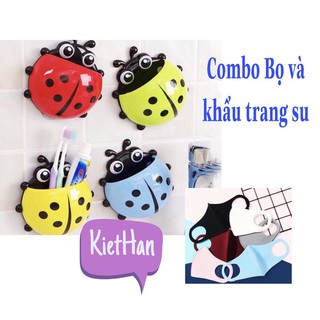 Giá để bàn chải hình con bọ.
