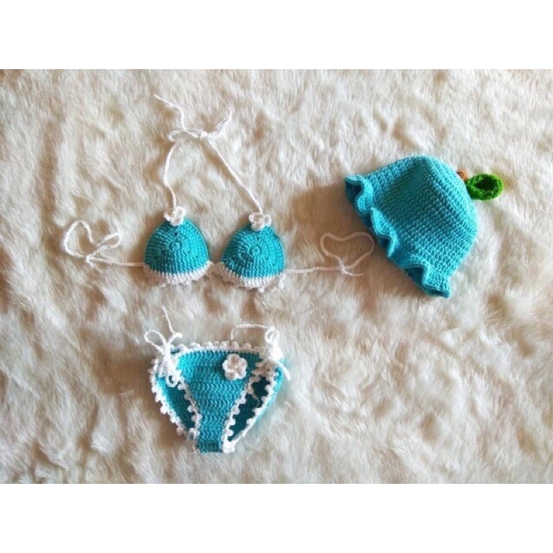 set đồ bơi bikini bé gái
