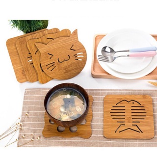 Miếng Lót Nồi Ly Cốc Chịu Nhiệt Tốt Hình Thú