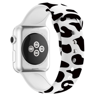 Dây Đeo Silicone Thời Trang Cho Đồng Hồ Thông Minh Apple Watch 44mm 40mm 38mm 42mm Cho Iwatch Series Se 6 5 4 38 40 42 44mm
