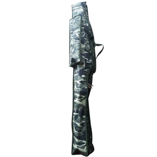 Túi đựng cần câu 150cm 3 ngăn, vải rằn ri chất lượng cao