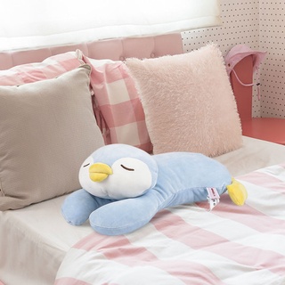 Thú nhồi bông mềm mại hình chim cánh cụt Penguin Penguin Miniso (Xanh)