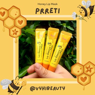 Mặt nạ ngủ môi Prreti Honey &amp; Berry