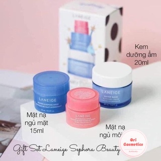 [Chính hãng] Set dưỡng da 𝟯 𝗠𝗢́𝗡 𝗟𝗔𝗡𝗘𝗜𝗚𝗘 SEPHORA