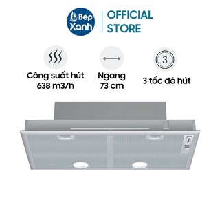 [FREESHIP HCM] Máy Hút Mùi Âm Tủ Bosch DHL755BL (Series 4) - 638 m3/h - Lưới Lọc Nhôm 8 Lớp - Nhập Khẩu Đức