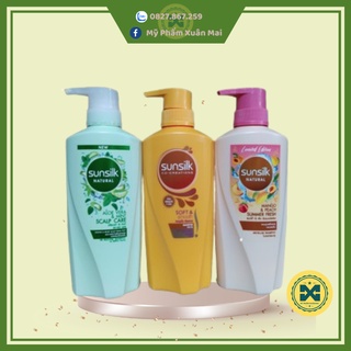 Dầu Gội Sunsilk Natural  New Thái Lan 450ml