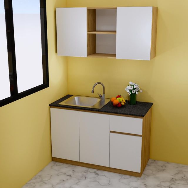 BỘ TỦ BẾP MINI 45CM X 1M2