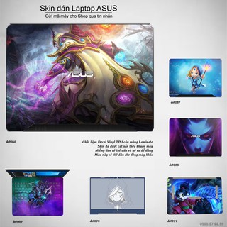 Skin dán Laptop Asus in hình Dota 2 nhiều mẫu 15