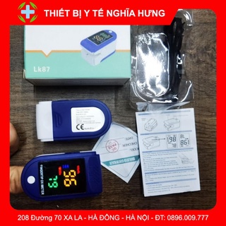 [Giá Sốc] Máy đo nồng độ oxy SPO2, Đo Nhịp Tim LK87 nồng độ oxy trong máu + 2pin, BẢO HÀNH 5 NĂM