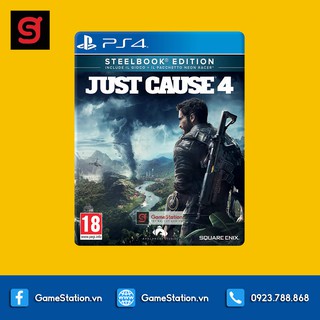 [Freeship toàn quốc từ 50k] Đĩa Game PS4: Just Cause 4 Steelbook - hệ EU