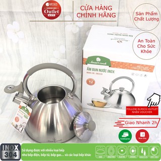 Ấm Siêu Tốc Đun Từ Inox 304  Smartcook EL3328 2.5L