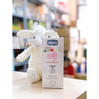 Dầu mát-xa Chicco chiết xuất cám gạo cho bé từ 0m+