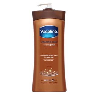 Sữa dưỡng thể Vaseline Intensive Care Cocoa glow 725ml