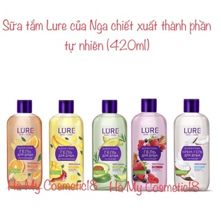 Sữa tắm Lure của Nga chiết xuất thành phần tự nhiên (420ml)
