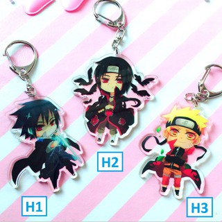 Móc khóa mica anime Naruto - Mẫu 3