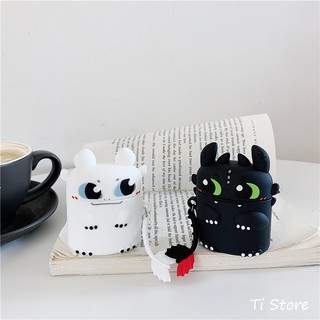 Case Airpod 1/2, Pro Rồng Toothless [ TI STORE ]
