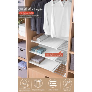 Giá để đồ loại co duỗi Placement Baffle (Bộ 2 cái) - Home and Garden