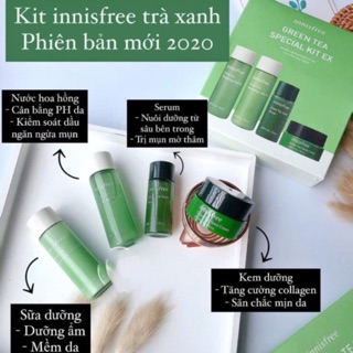 BỘ DƯỠNG DA TRÀ XANH SPECIAL KIT INNISFREE