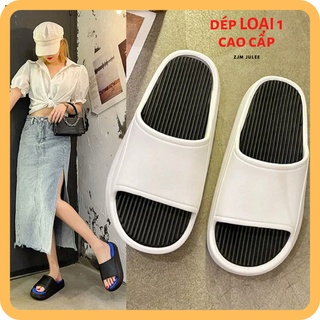 Dép quai ngang độn đế nam nữ - dép ulzzang cao cấp 2021