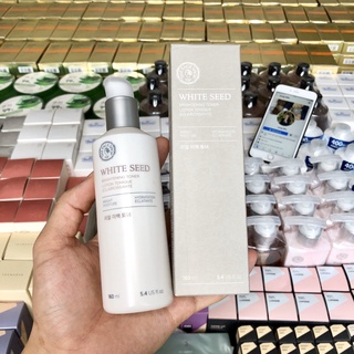 {Thanh Lý} Nước Hoa Hồng Dưỡng Trắng Da Giảm Thâm Nám TheFaceShop White Seed Brightening Toner 160ml
