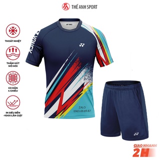 Quần áo cầu lông, áo Yonex thi đấu chuyên nghiệp mới nhất chất liệu cao cấp size M L XL XXL