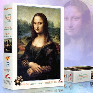Bộ tranh xếp hình jigsaw puzzle 925 mảnh ghép của liên kết mua– Mona Lisa (50x74cm)