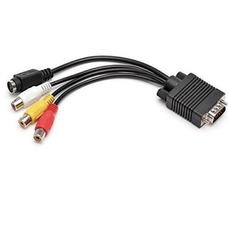 Cáp Chuyển Đổi Vga Ra Av - Cáp Cho Các Thiết Bị Và Card Đồ Họa Tv Out