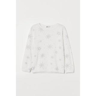 Áo len dài tay bông tuyết HM H&amp;M_Hàng chính hãng aututhentic
